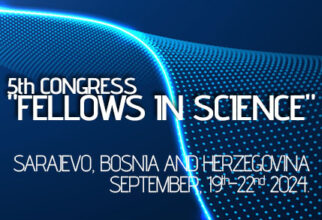 5th CONGRESS “FELLOWS IN SCIENCE”  WILL BE HELD IN SARAJEVO IN SEPTEMBER (19th-22nd) 2024.